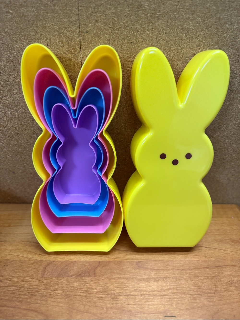 Peeps Colorful Bunny Nesting Containers Set - Picture 6 of 8